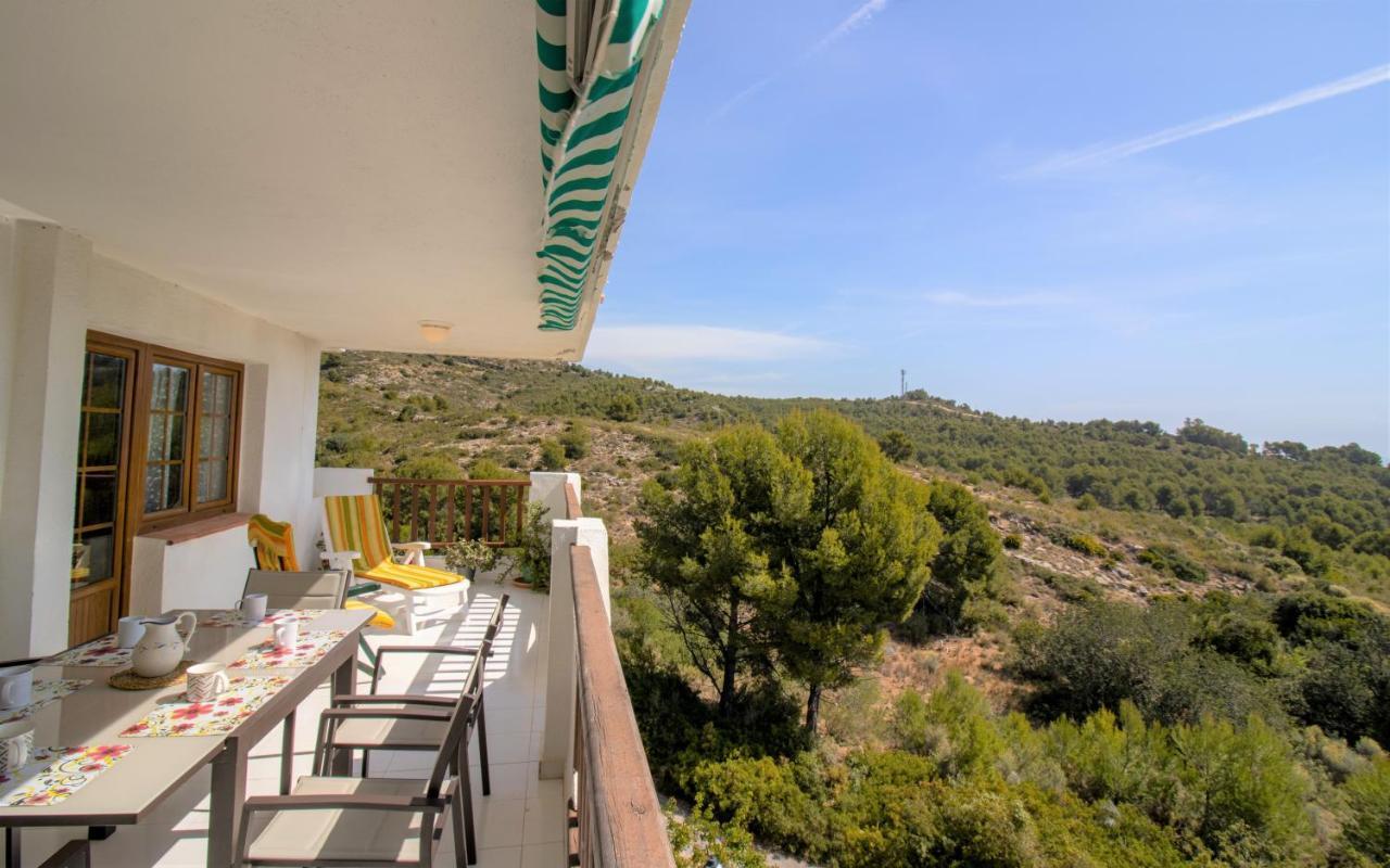 Terraza Con Vistas Espectaculares - Haciendas Albert Villas Alcossebre Exteriör bild